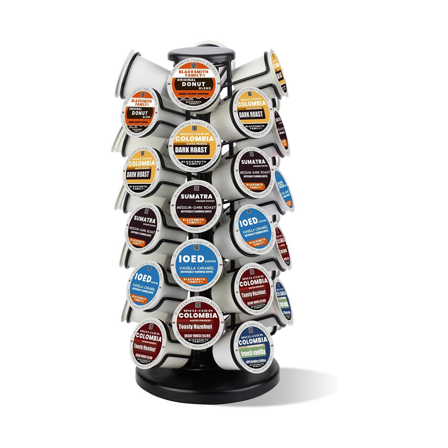 K Cup Carousel, Coffee Pods Storage Organizer Stand