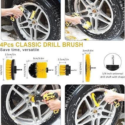 26-Piece Car Cleaning Kit – Professional Auto Detailing | Complete Interior & Exterior Cleaning with Carry Bag