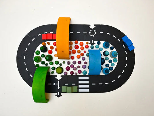 Flexible Road Track Building Set – STEM Learning | Creative Play | Indoor & Outdoor Fun