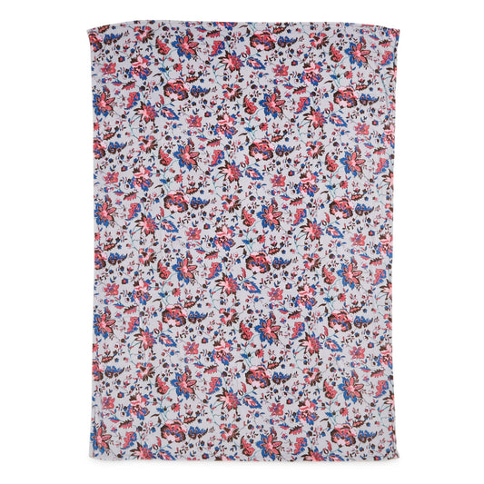 Red Flower Soft Blanket