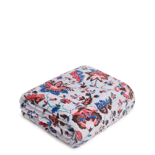 Red Flower Soft Blanket