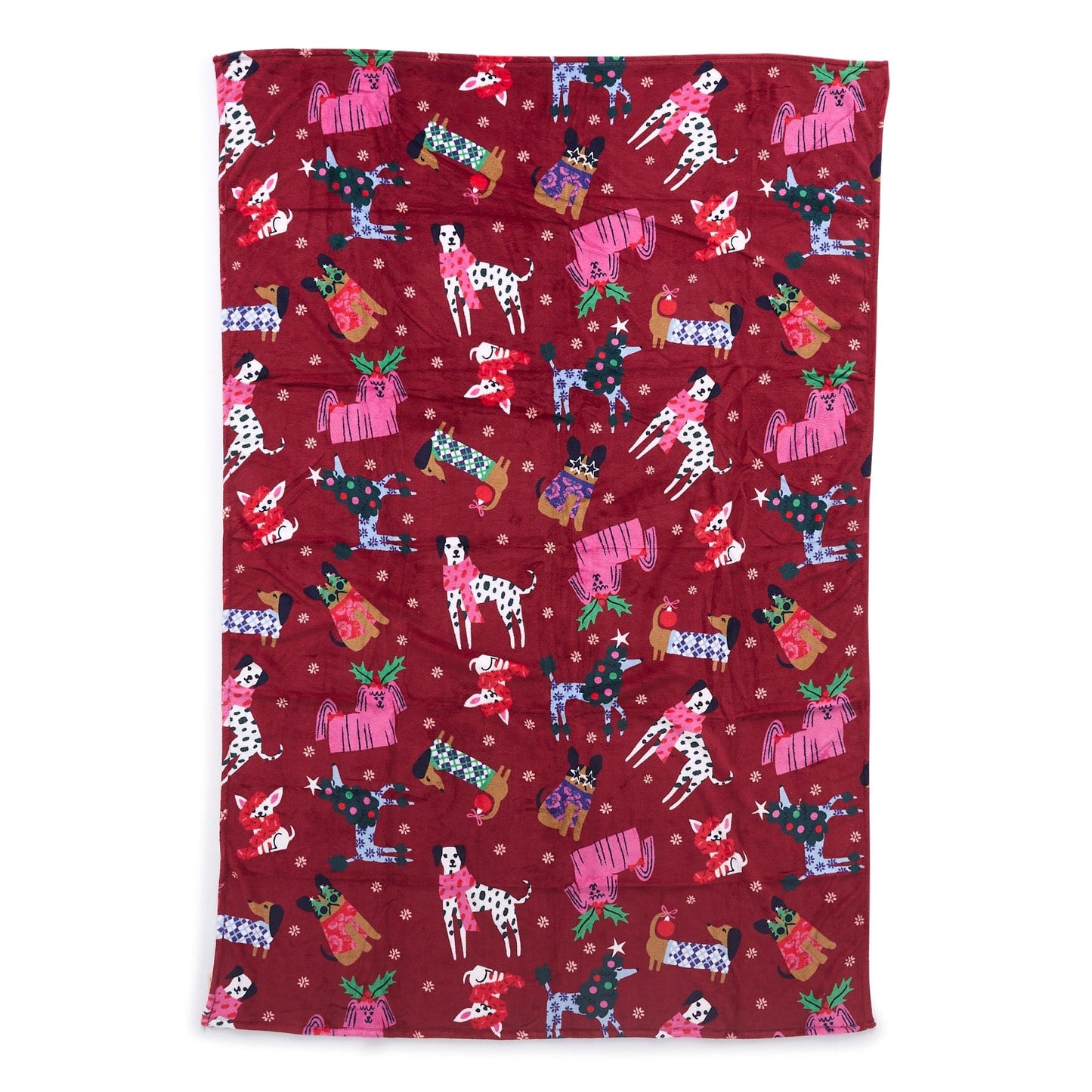 Dog Print Basic Blanket