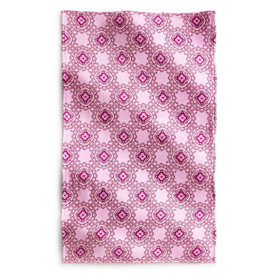 Pink flower texture Throw Blanket