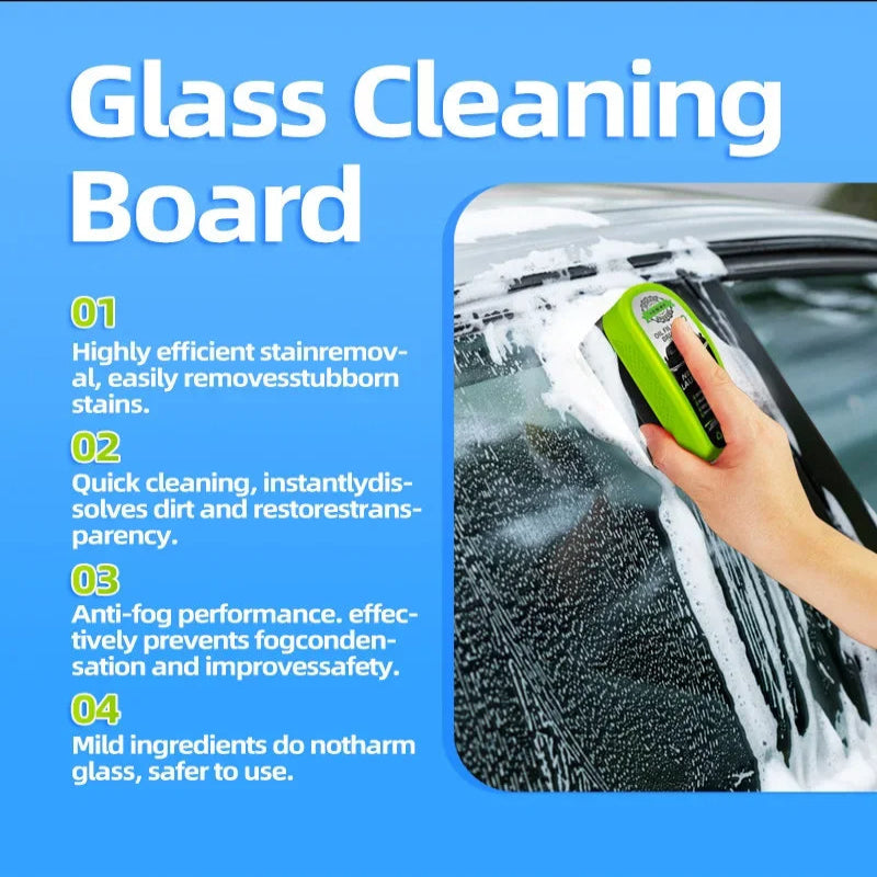 ✨ Glass Oil Film Remover Brush – Restore Crystal Clear Visibility in Seconds