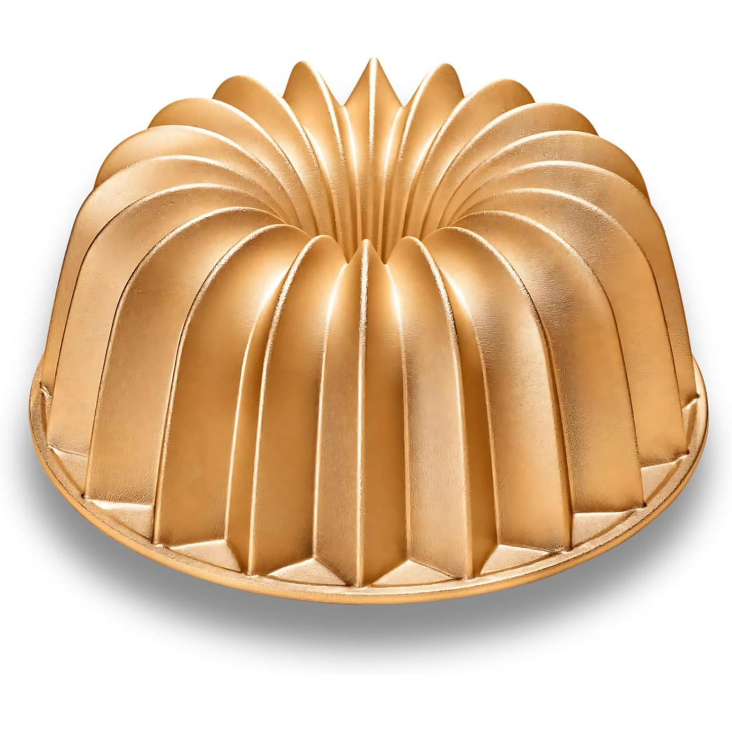 French Flower Bundt Cake Pan – Thick Non-Stick Aluminum Design for Perfect Baking