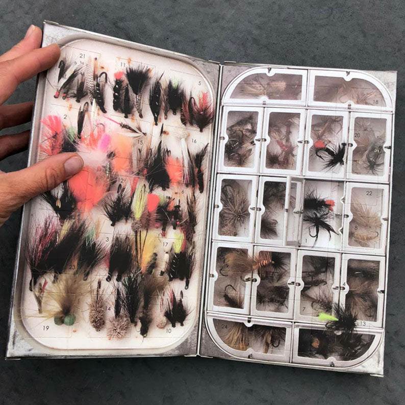 Fly Fishing Advent Calendar – Handmade Flies + Waterproof Fly Box | Daily Surprises for Anglers, The Ultimate Christmas Countdown Gift