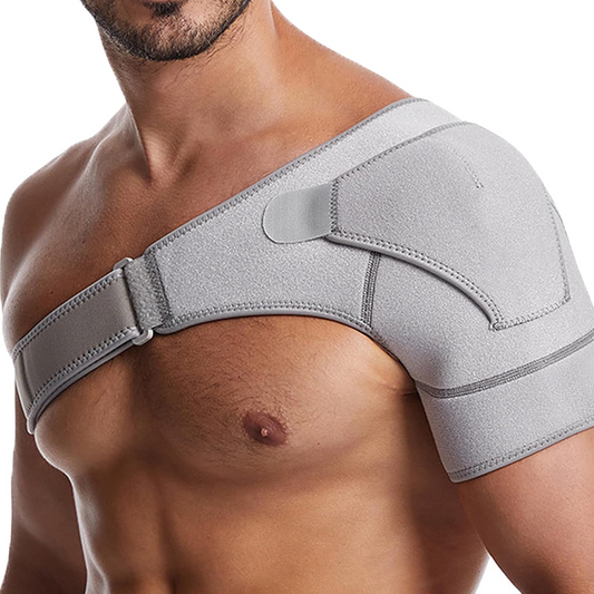 Shoulder Support Brace – Adjustable with Ice Pack Pocket
