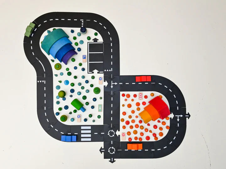 Flexible Road Track Building Set – STEM Learning | Creative Play | Indoor & Outdoor Fun