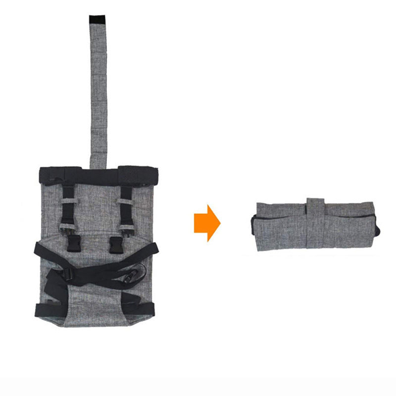 Compact Travel High Chair – Portable Baby Harness Seat for Travel, Dining, and Family Visits