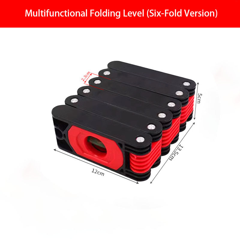Multifunction Foldable Level Tool – Professional-Grade Measuring Ruler | High Precision | Ideal for Renovation, Carpentry & DIY Projects