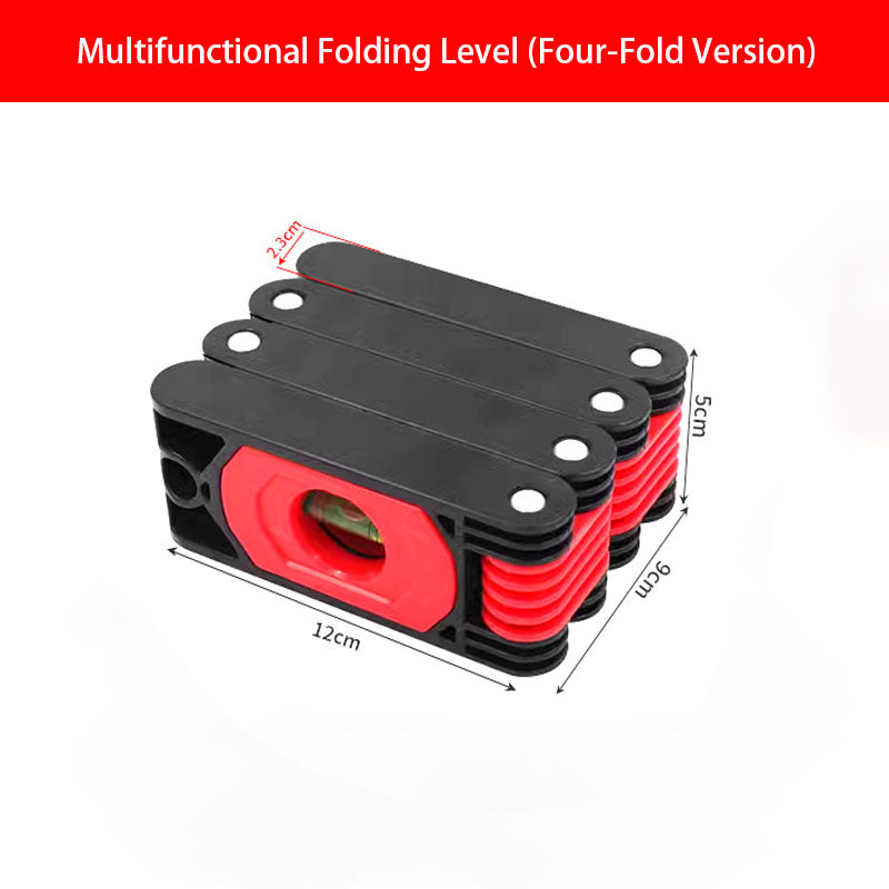 Multifunction Foldable Level Tool – Professional-Grade Measuring Ruler | High Precision | Ideal for Renovation, Carpentry & DIY Projects