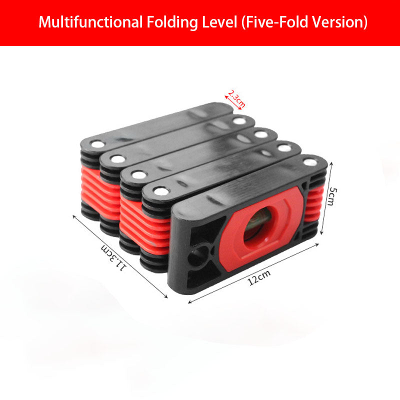 Multifunction Foldable Level Tool – Professional-Grade Measuring Ruler | High Precision | Ideal for Renovation, Carpentry & DIY Projects