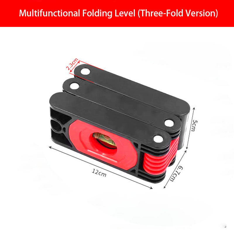 Multifunction Foldable Level Tool – Professional-Grade Measuring Ruler | High Precision | Ideal for Renovation, Carpentry & DIY Projects