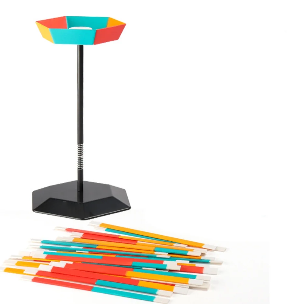 Stick Stack Balance Game – Family Fun Stacking Tower Challenge for 2-8 Players, Ages 8+