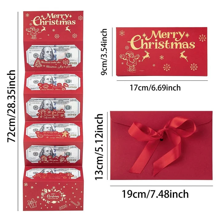 Christmas Cash Gift Envelopes – Fun & Festive Way to Gift Cash This Holiday Season